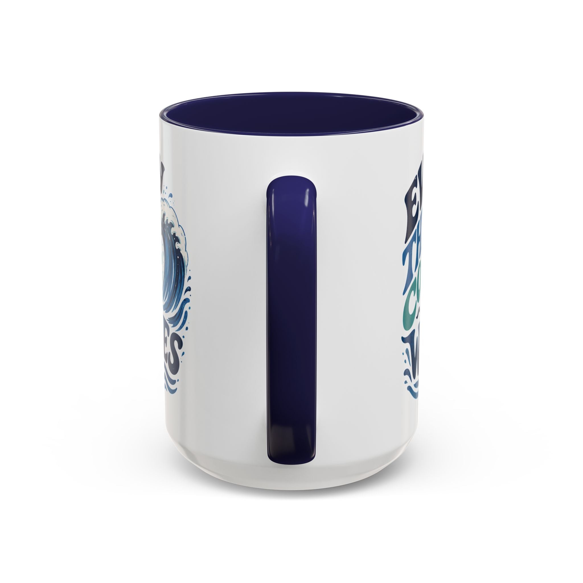 Everything Comes in Waves Coastal Coffee Cup