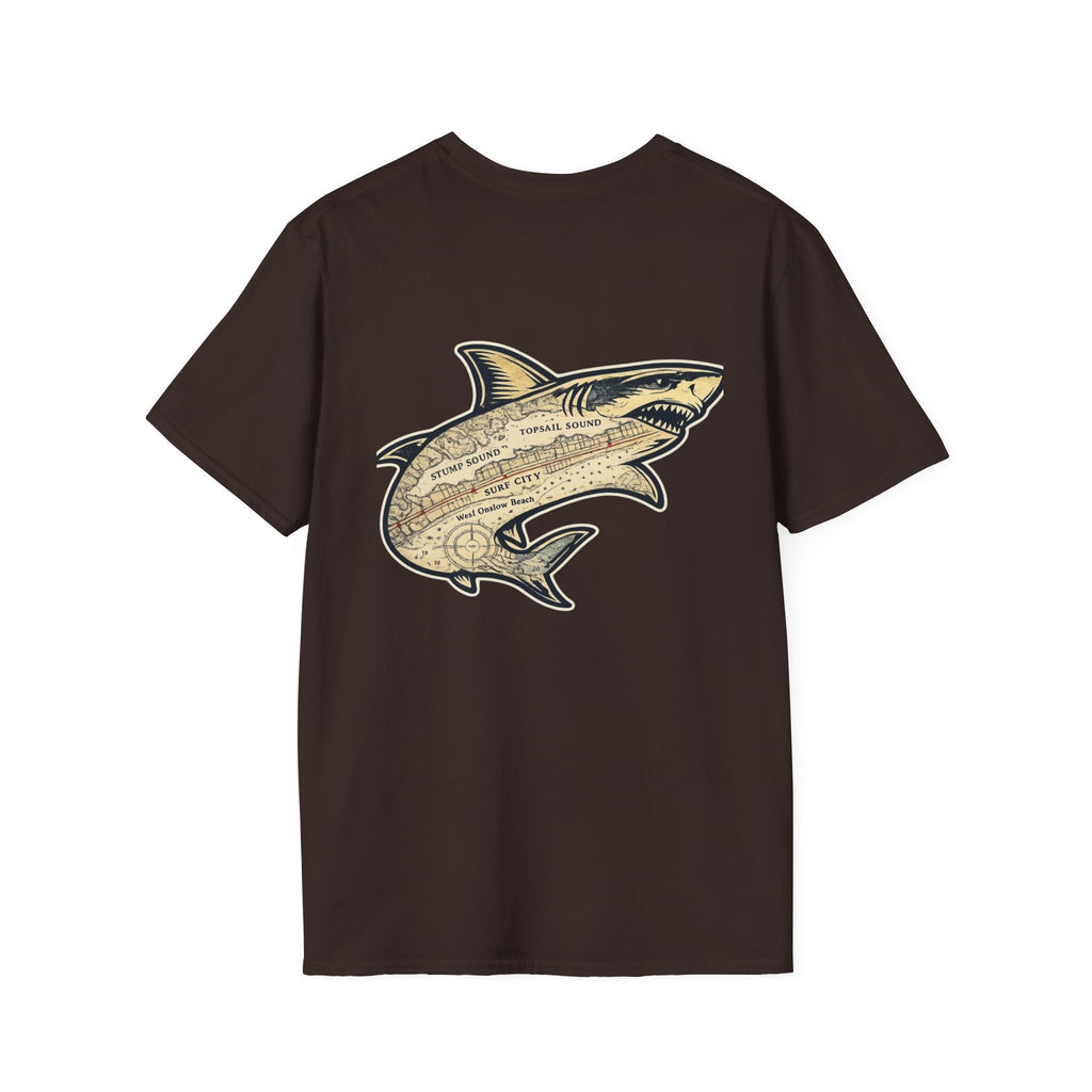 Topsail Sound Bull Shark Navigation T-Shirt