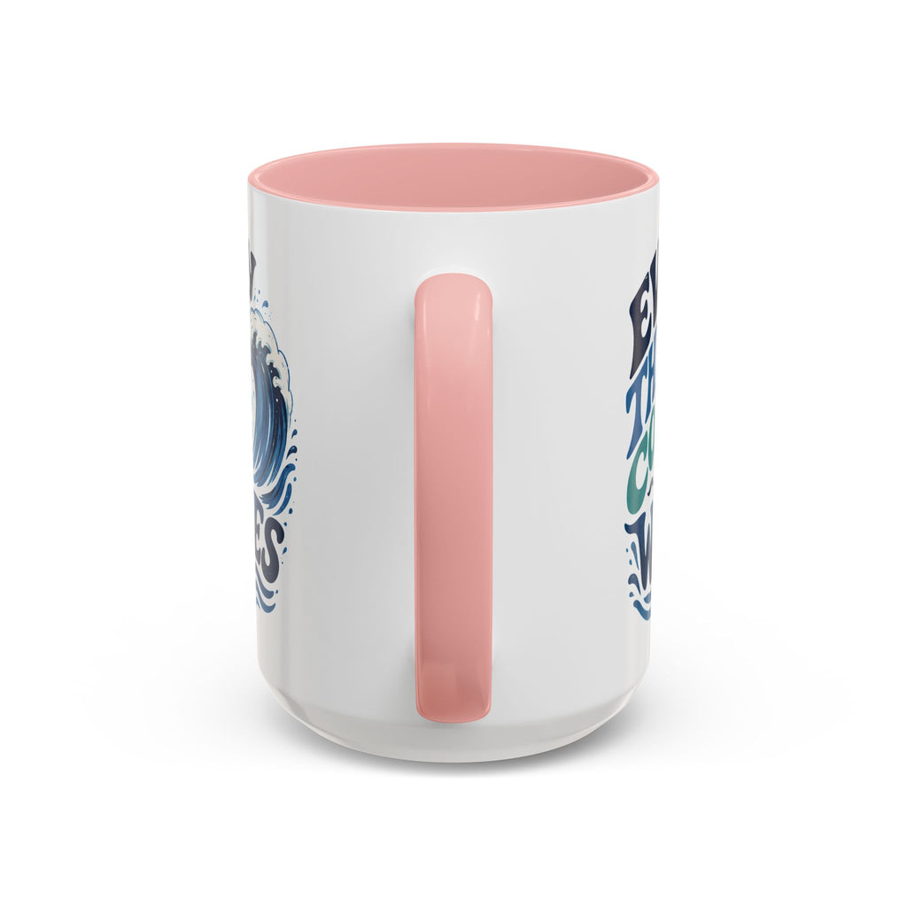 Everything Comes in Waves Coastal Coffee Cup