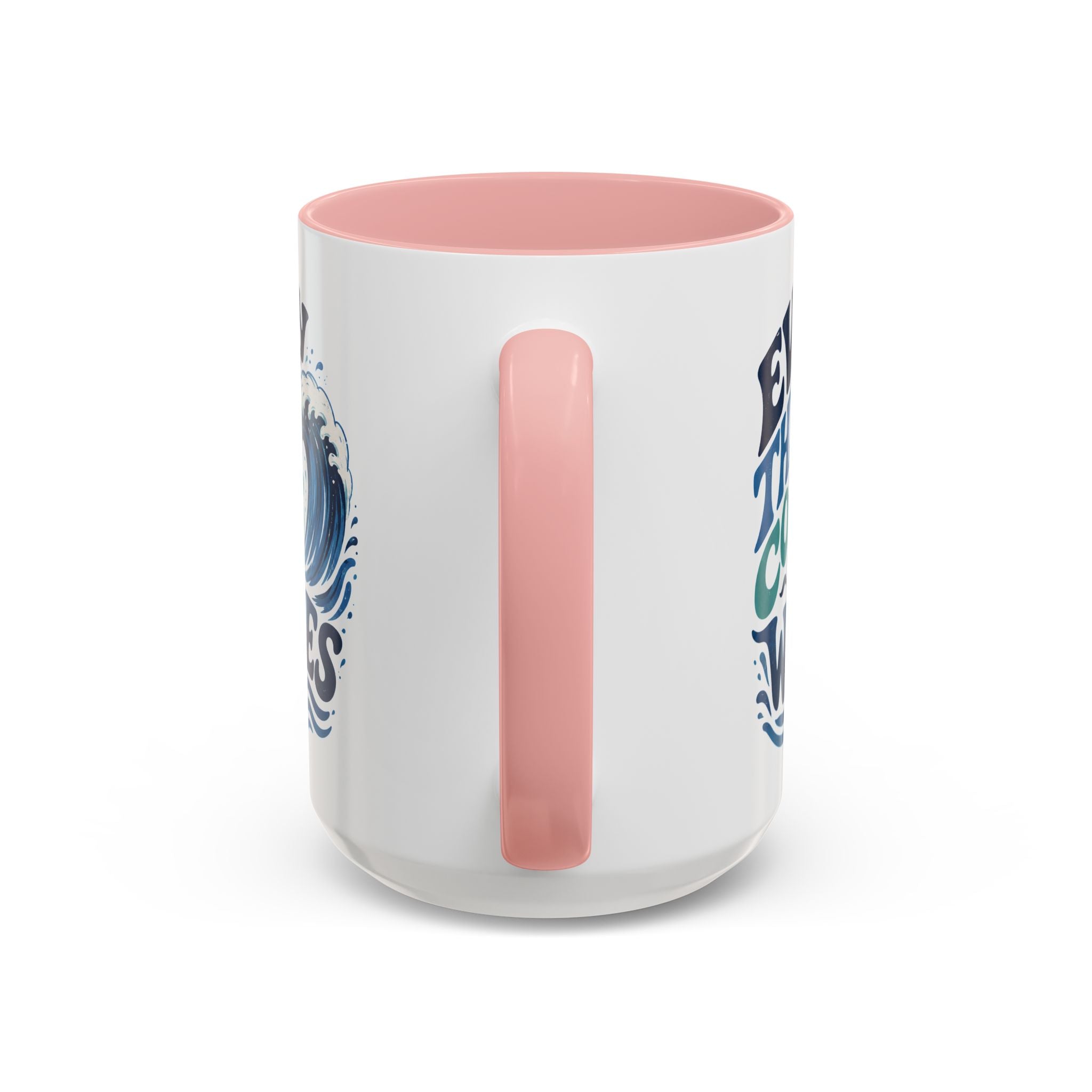 Everything Comes in Waves Coastal Coffee Cup