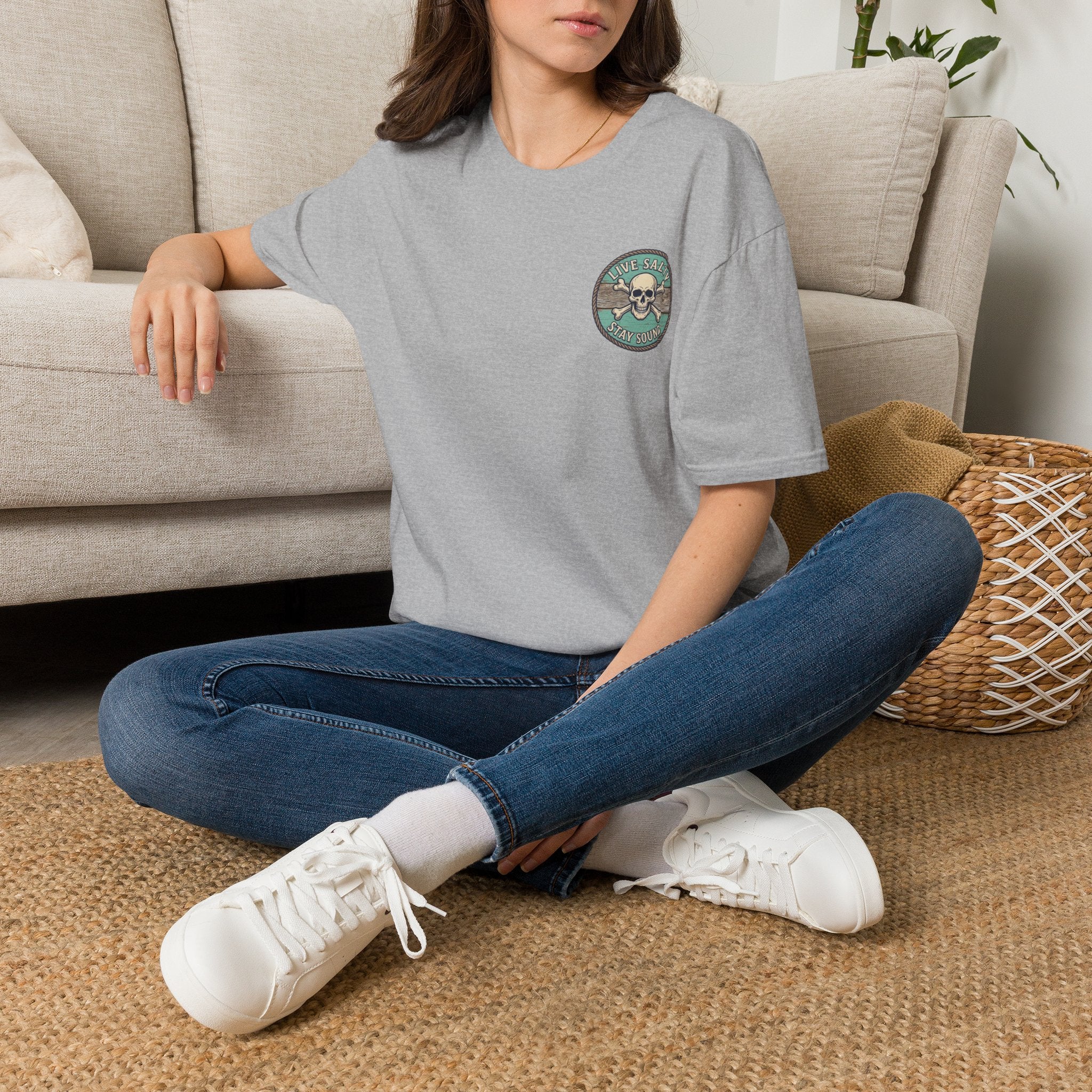 The Kraken of Topsail Vintage Nautical Chart T-Shirt