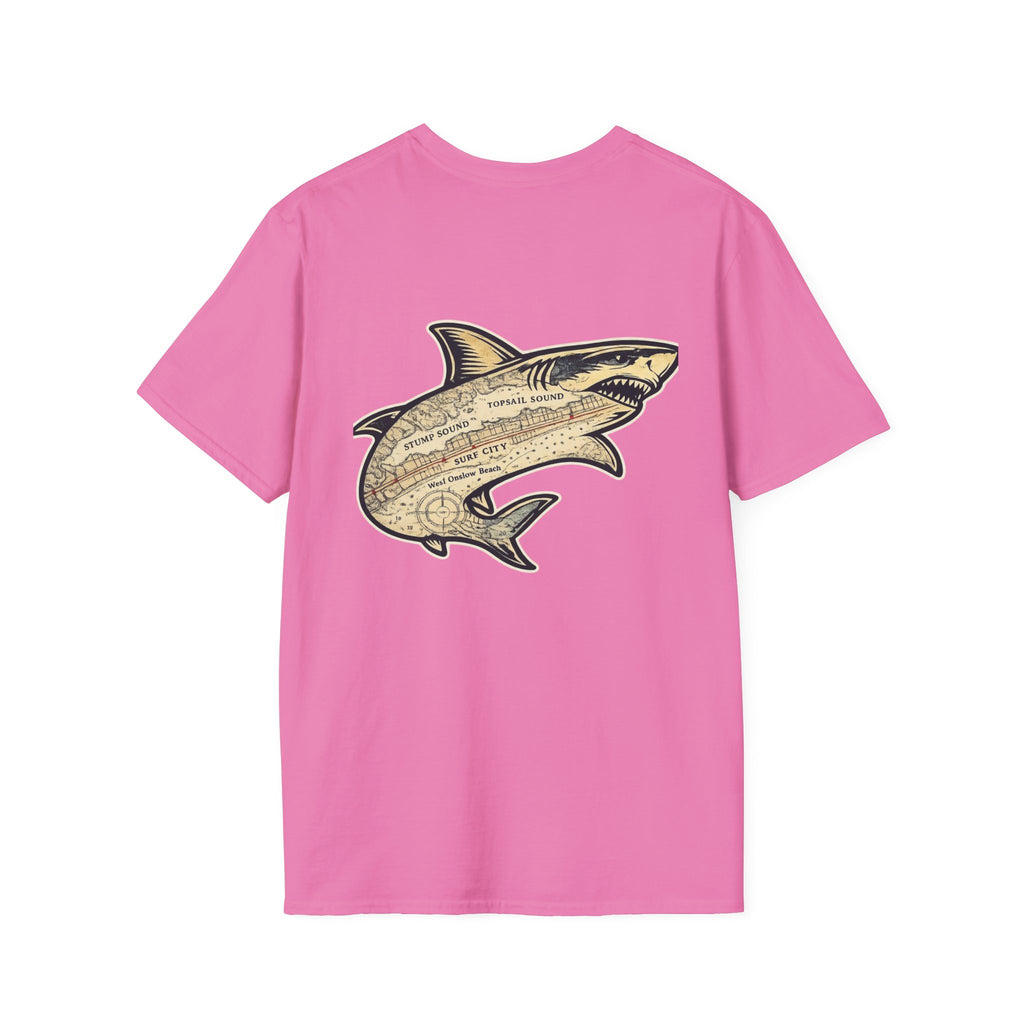 Topsail Sound Bull Shark Navigation T-Shirt