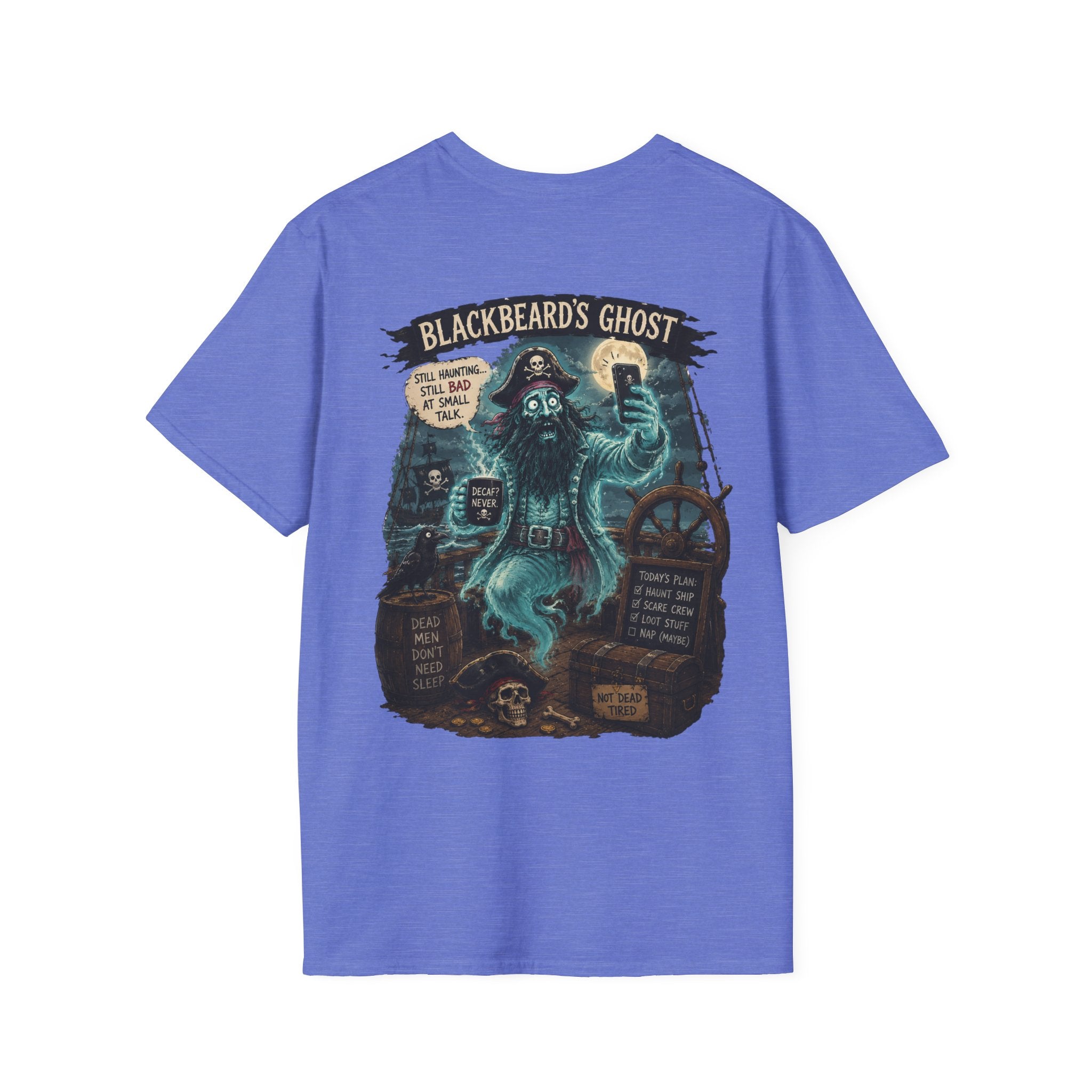 Blackbeard's Ghost Vintage Nautical Graphic T-Shirt