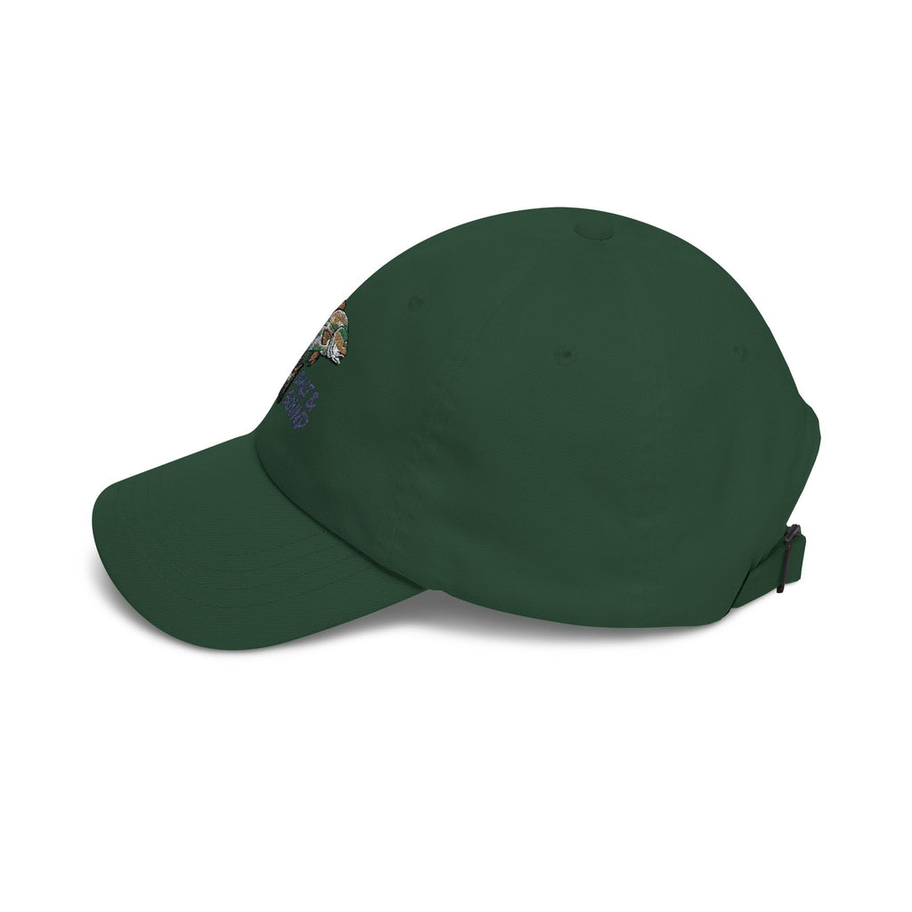 Lowcountry Marsh Red Drum Embroidered Dad Hat