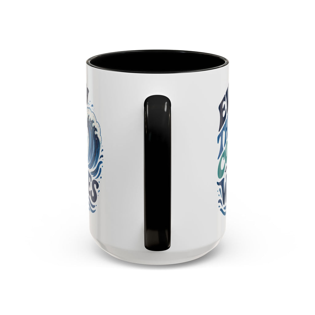 Everything Comes in Waves Coastal Coffee Cup