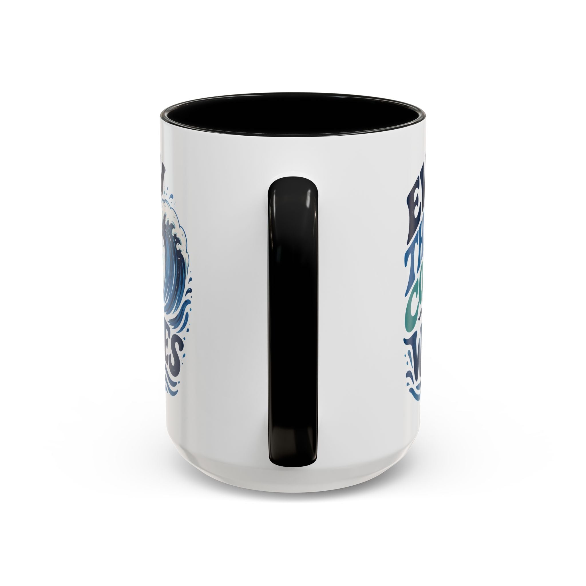 Everything Comes in Waves Coastal Coffee Cup