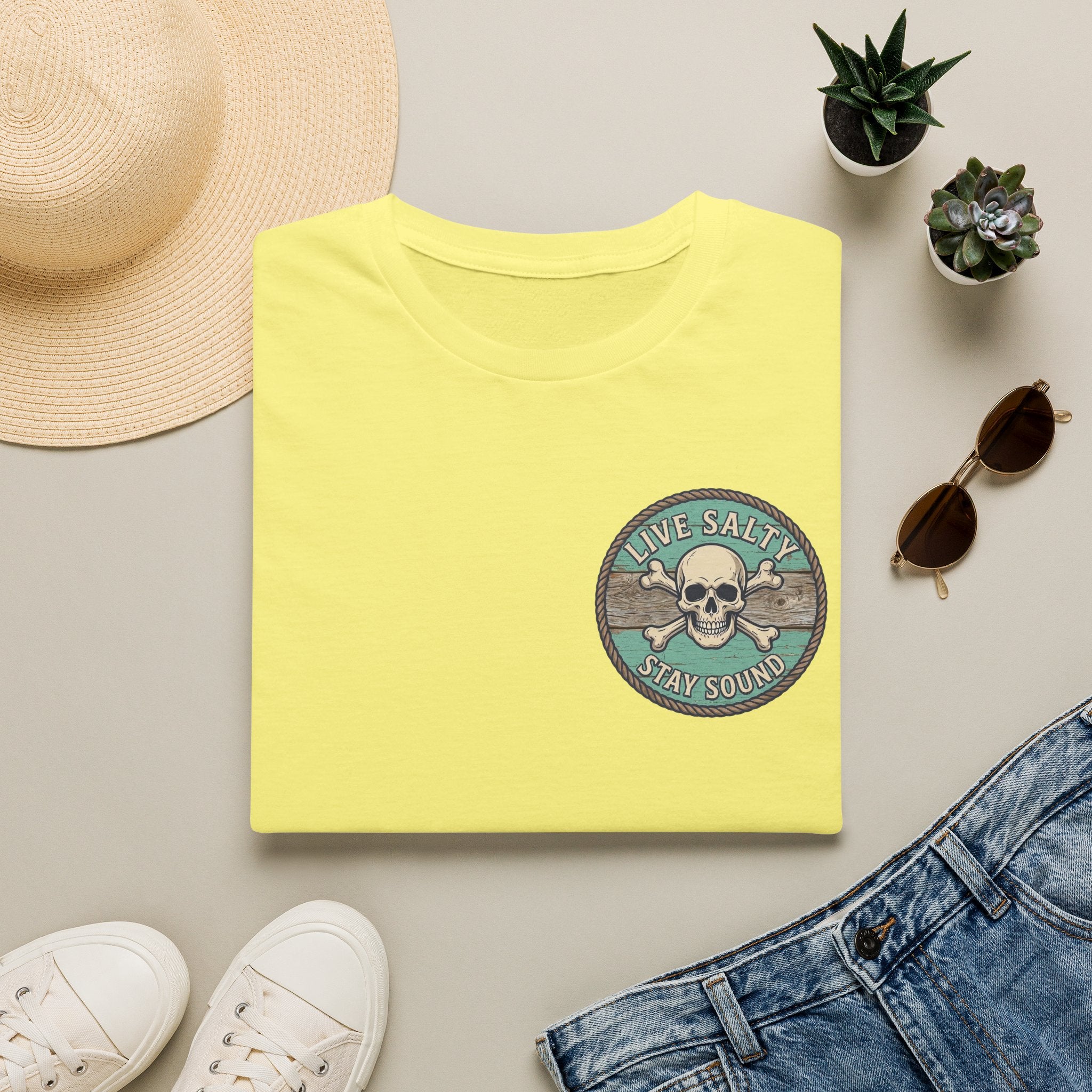 Topsail Sound Navigation Red Drum Premium T-Shirt