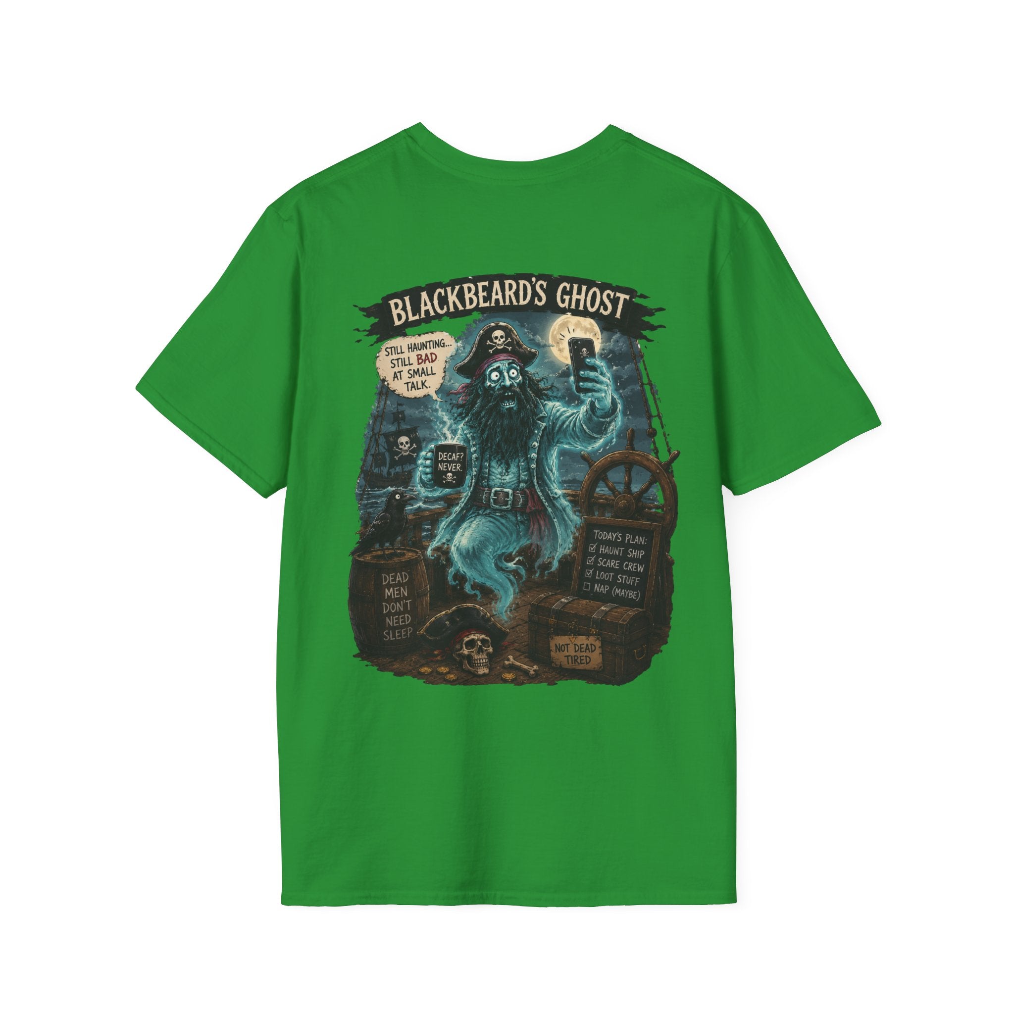 Blackbeard's Ghost Vintage Nautical Graphic T-Shirt