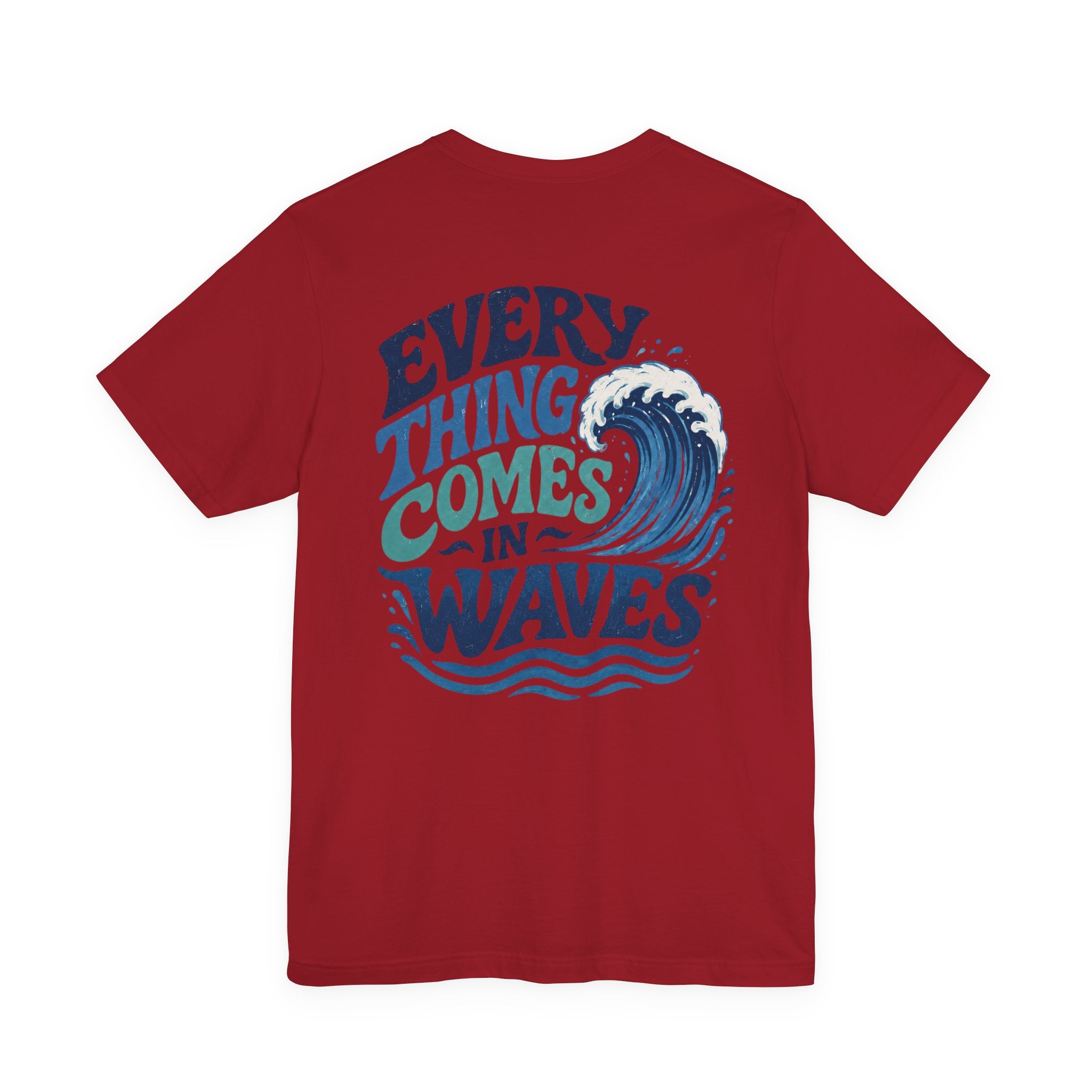 Everything Comes in Waves Coastal Graphic Tee
