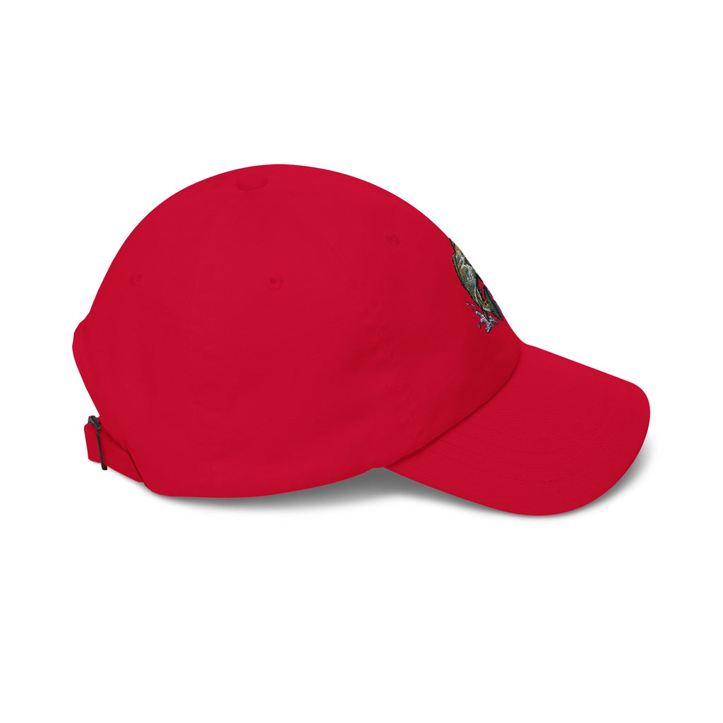 Lowcountry Marsh Red Drum Embroidered Dad Hat