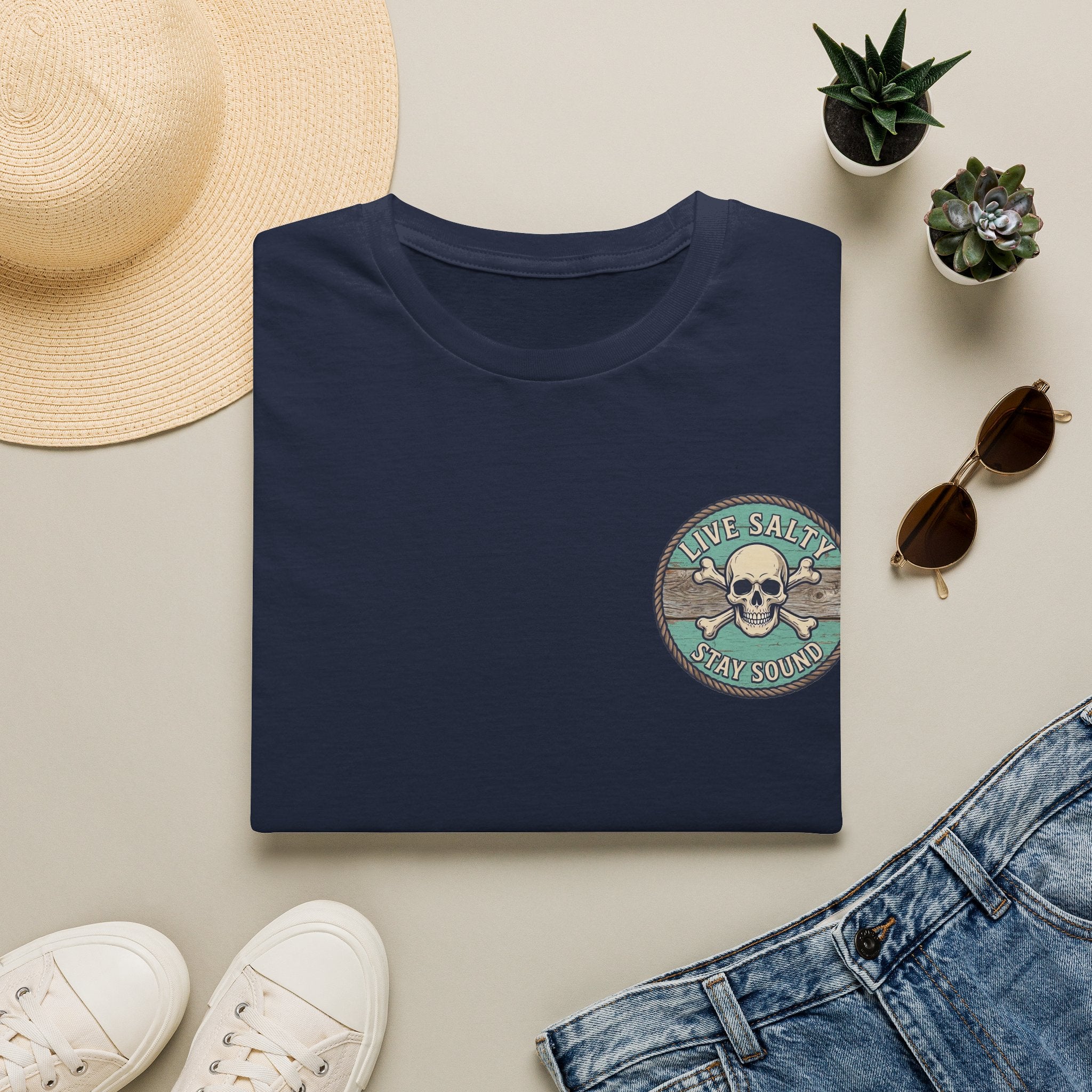 Blackbeard's Ghost Vintage Nautical Graphic T-Shirt