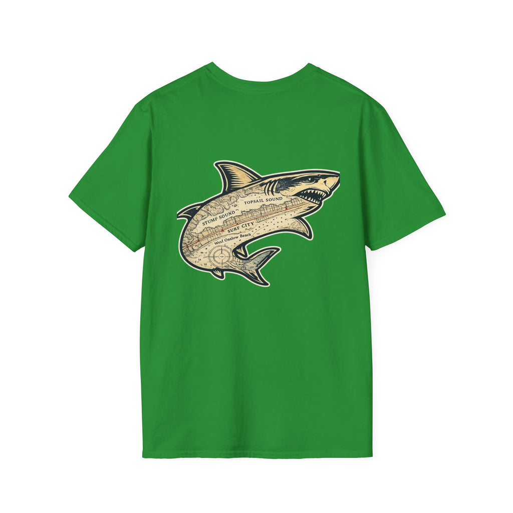 Topsail Sound Bull Shark Navigation T-Shirt