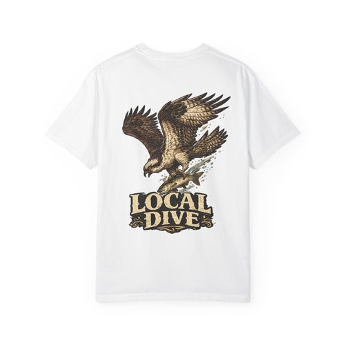 Local Dive Osprey T-Shirt — Vintage Coastal Surf & Dive Crew Tee