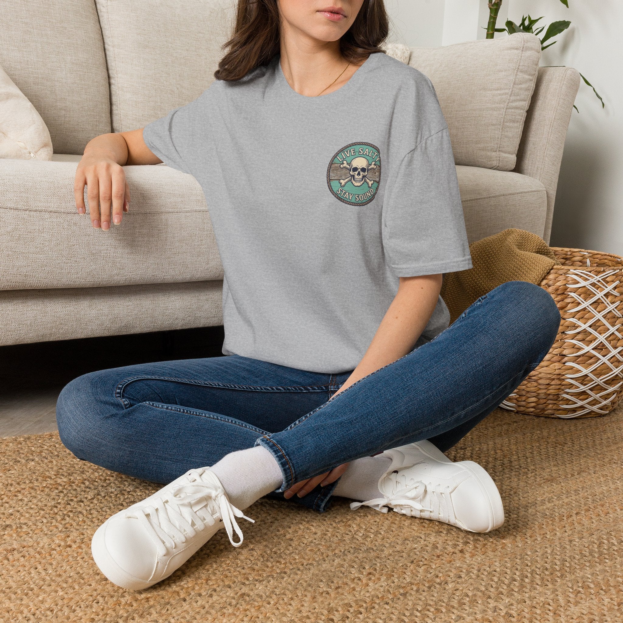 Blackbeard's Ghost Vintage Nautical Graphic T-Shirt