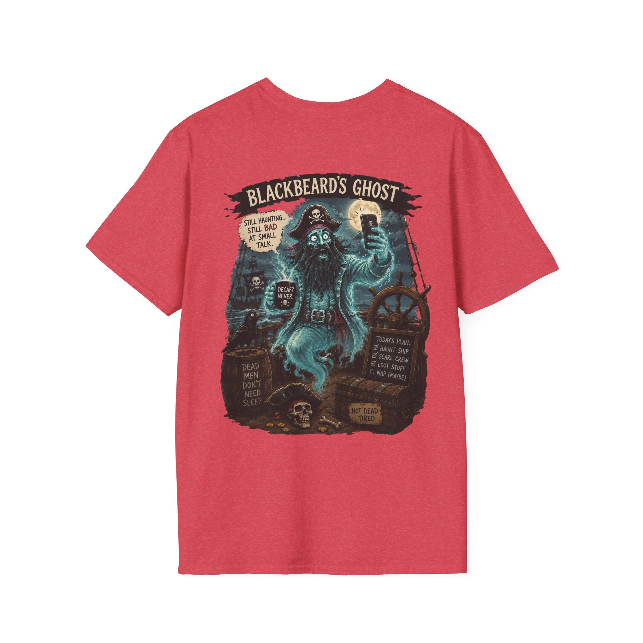 Blackbeard's Ghost Vintage Nautical Graphic T-Shirt