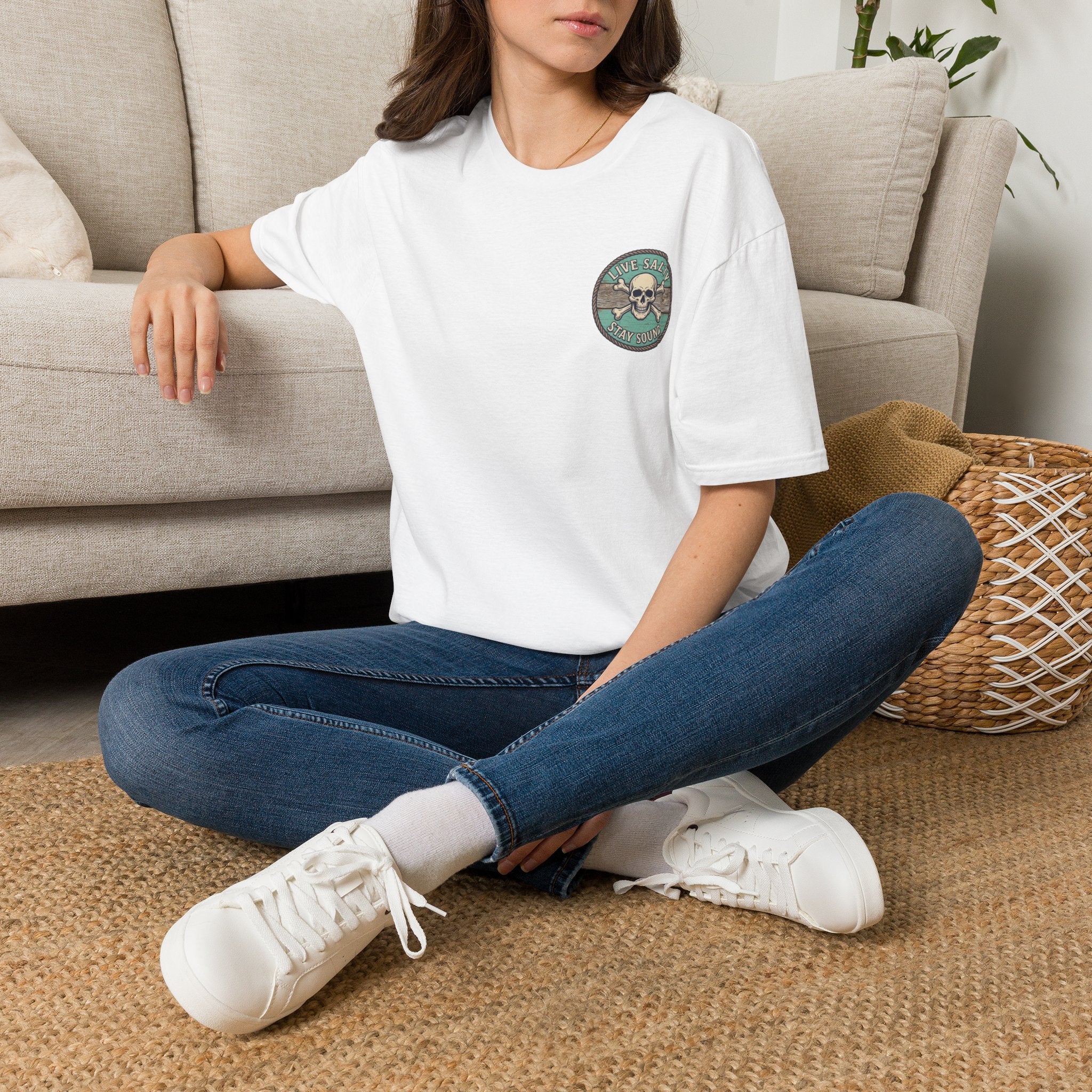 The Kraken of Topsail Vintage Nautical Chart T-Shirt